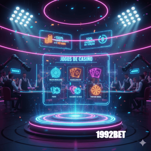 1992BET — Bônus altos, diversão sem limites!